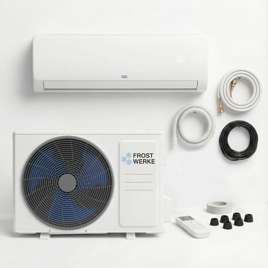 Frostwerke® R290 A+++ Split Klimaanlage 9.000 BTU (2,8kW)