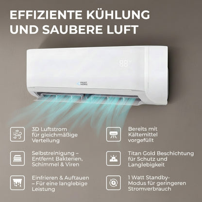 Frostwerke® R290 A+++ Split Klimaanlage 18.000 BTU (5,4kW)