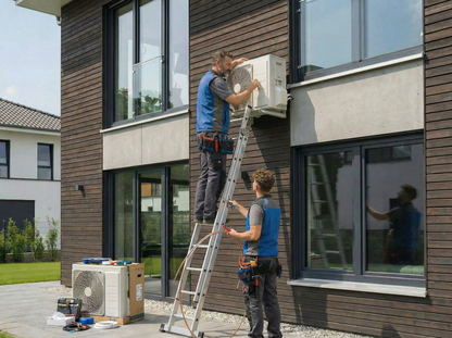 Duo-Multisplit Klimaanlage Montage
