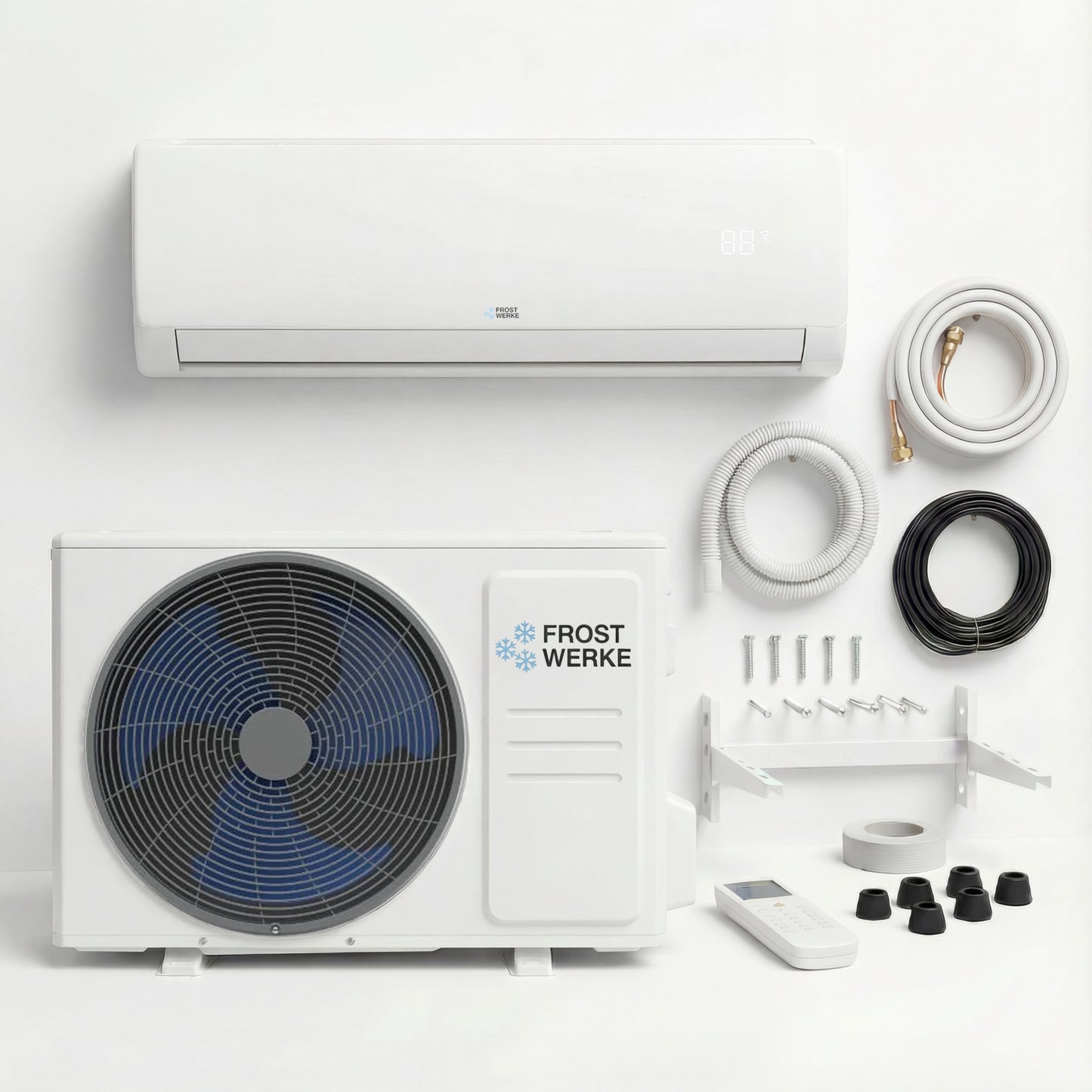 Frostwerke® R290 A+++ Split Klimaanlage 12.000 BTU (3,7kW)